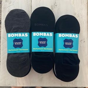 Socks no show large bombas